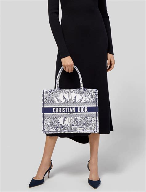 dior tote embroidered|Dior book tote 2022.